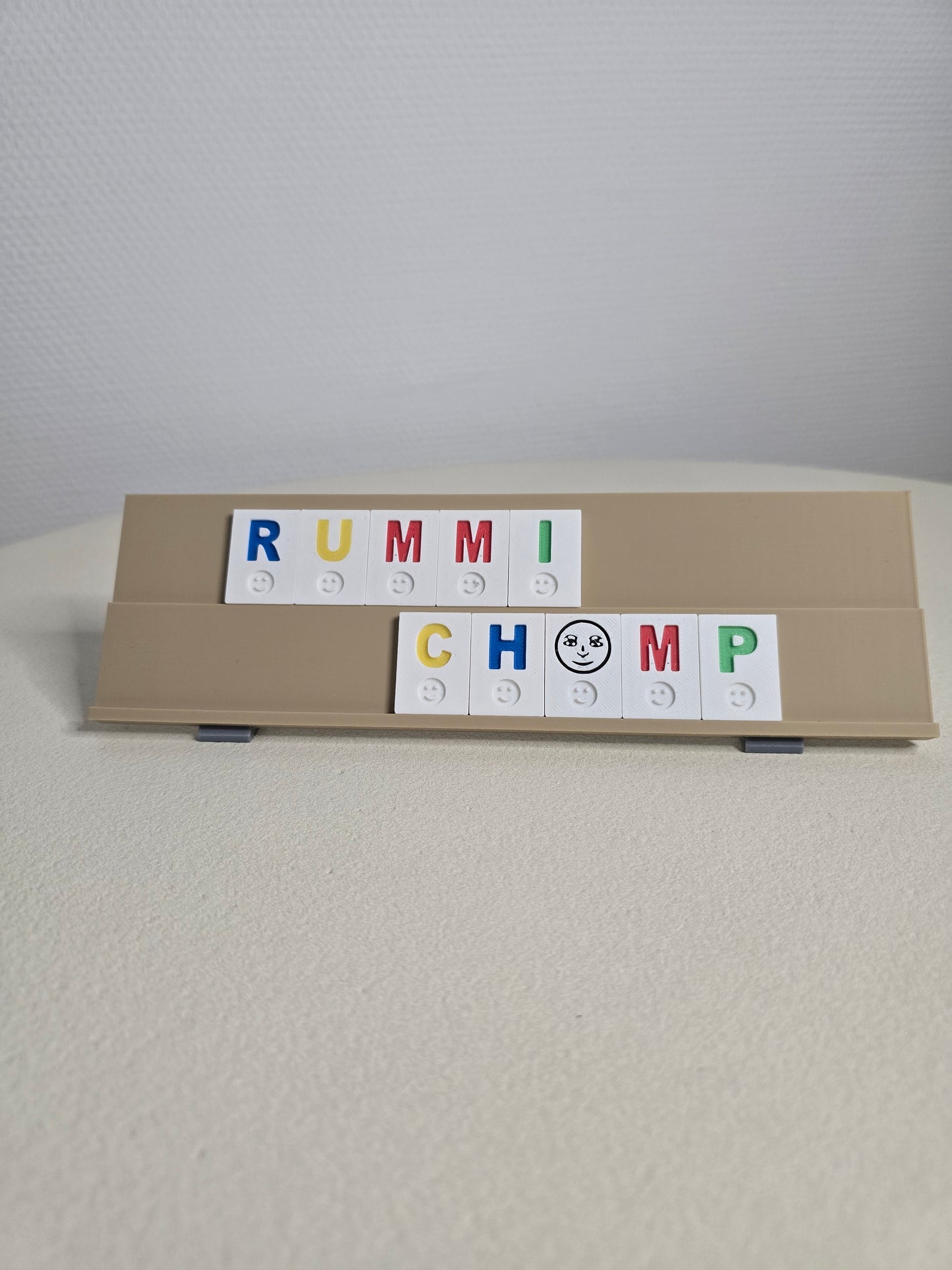 Personalized Rummy plate